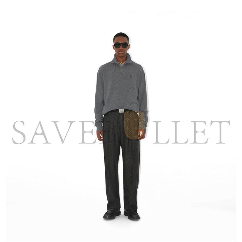 Bv*b*rry cashmere blend half-zip sweater 81121321